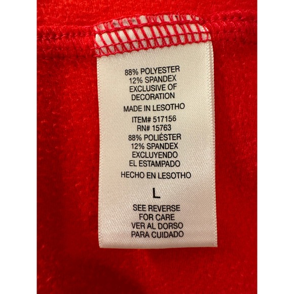 Champion Red Full-Zip Jacket (Size L) - Picture 7 of 8